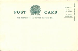 Postcard England Warwick Castle River Front