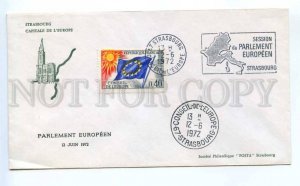 418449 FRANCE Council of Europe 1972 year Strasbourg European Parliament COVER