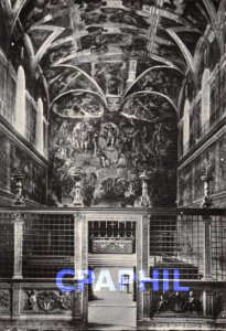 Postcard Modern ROMA -Cappella Sistina