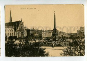 3151787 Germany LEIPZIG Augustusplatz Vintage postcard