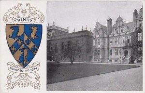 England Trinity College With Coat Of Arms