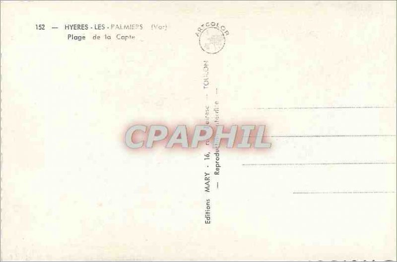 Modern Postcard Hyeres-les Palmiers