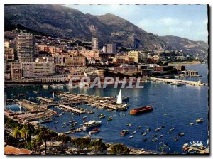 Modern Postcard Reflections of the French Riviera Monaco Monte Carlo and Le Port