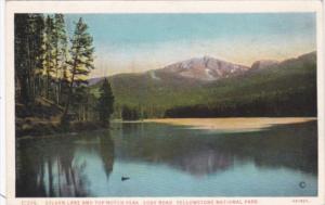 Sylvan Lake and Top Notch Peak Yellowstone National Park