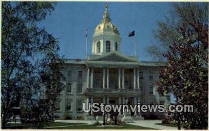 State House in Concord, New Hampshire