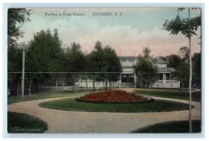 1913 Pavilion at Point Gratiot Dunkirk New York NY Vintage Posted Postcard 