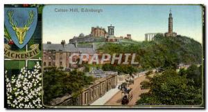 Postcard Old Calton Hill Edinburgh