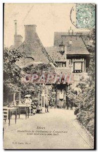 Old Postcard Dives William the Conqueror Hostellerie Inner Court