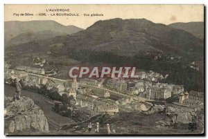 Old Postcard L & # 39Auvergne La Bourboule Vue Generale