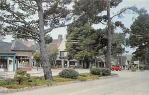 Carmel by the Sea Carmel's tree-lined Ocean Avenue Carmel CA