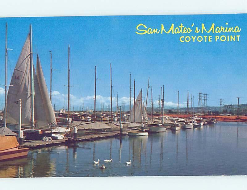 Pre-1980 HARBOR SCENE San Mateo California CA hp7253