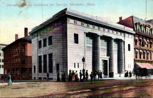 Massachusetts Worcester The Worcester County Institution For Savings 1909