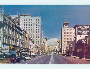 Unused Pre-1980 SHOPS ALONG STREET Salt Lake City Utah UT G4794