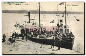 Old Postcard Dinard Ferries Ferries