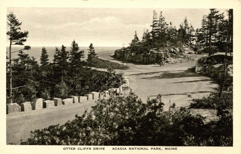 ME - Acadia National Park. Otter Cliffs Drive