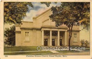 Christian Science Church Grand Rapids, Michigan, USA Unused 