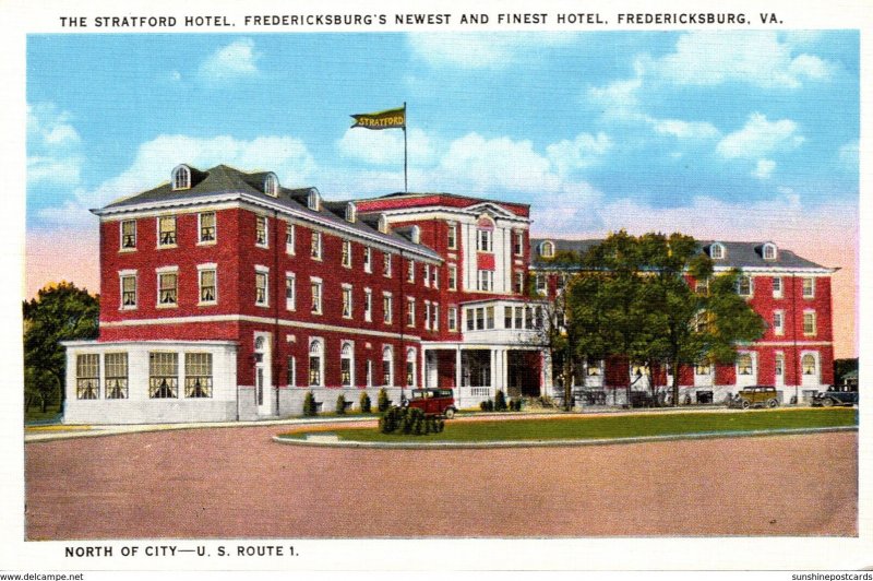 Virginia Fredericksburg The Stratford Hotel
