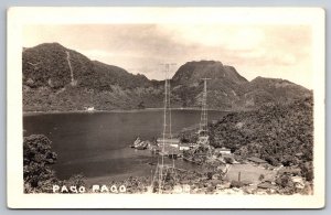 RPPC Pago Pago American Samoa Pearl Harbor Postmark C1939 Postcard Z5