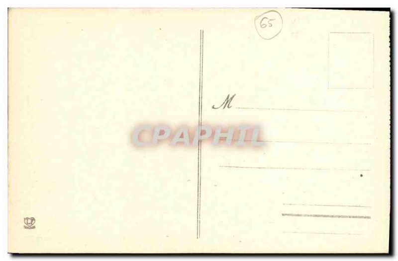 Old Postcard The cylinder Marbore