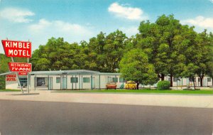 Junction, Texas, Kimble Motel, AA365-18