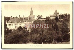 Old Postcard Chateau De Veauce