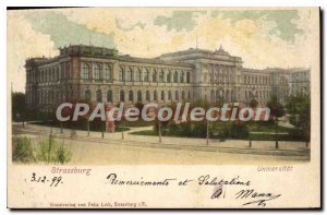 Postcard Old Strasbourg University