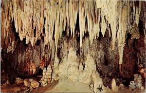 King's Palace Carlsbad Caverns National Park NM New Mexico Vintage Postcard H10