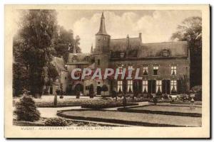 Old Postcard Van Vught Kasteel Achterkant Maurichk