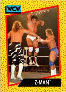 1991 WCW Wrestling Card Z-Man Tom Zenk sk21244