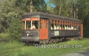 Semi Convertible Car No 836 Electric Railway Trolley Museum, East Windsor, CT...