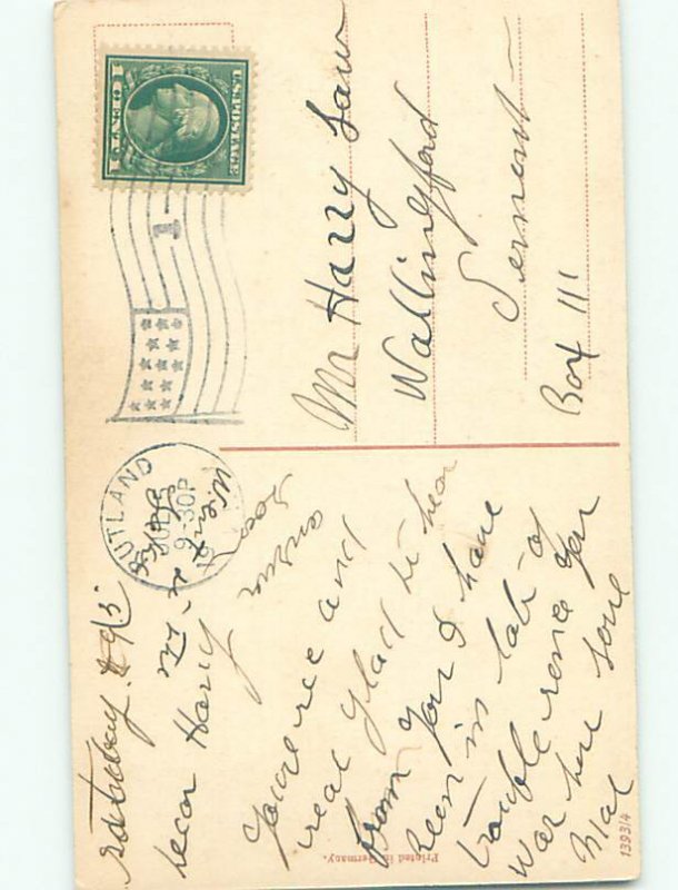 Divided-Back PRETTY WOMAN Risque Interest Postcard AA8555