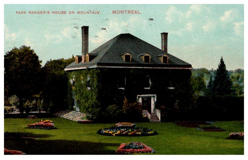 Canada  Montreal Park Rangers House on Mountain