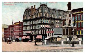 Rhode Island Providence , Butler Exchange , Soldier's Sailors Monument