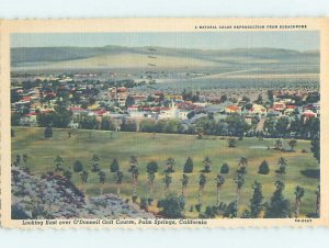 Pre-Chrome GOLF SCENE Palm Springs - Near Anaheim & Los Angeles CA AG5890