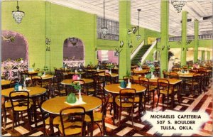 Oklahoma Tulsa Michaelis Cafeteria 1957