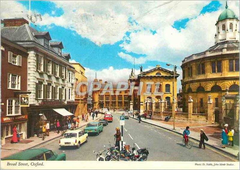 Modern Postcard Broad Street Oxford