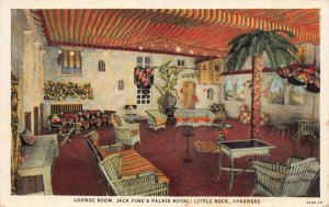 Postcard Lounge Room Jack Fine's Palais Royal in Little Rock Arkansas~127976