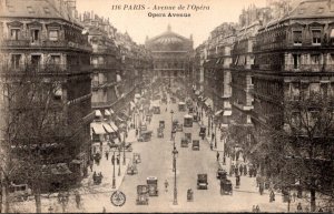 France Paris Avenue de l'Opera Opera Avenue