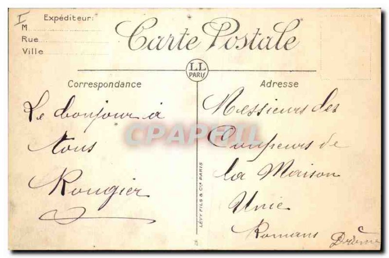 Postcard Old Vichy Source