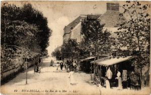 CPA RIVA-BELLA - La Rue de la Mer (516181)