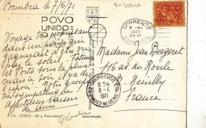 BF30446 porto se  e pelourinho portugal    front/back image