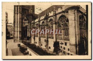 Old Postcard The Palais Synodal Sens remarkable edifice gothioue