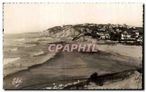 Old Postcard Bidart and Beach to Biarritz