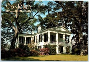 Postcard - Oakleigh House Museum - Mobile, Alabama