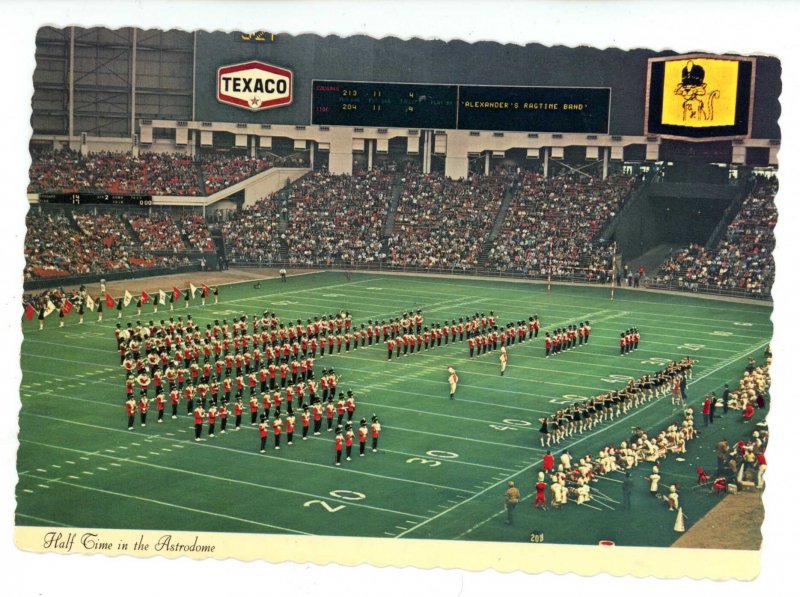 TX - Houston. Astrodome at Half-Time © 1971 (continental size)