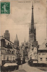 CPA Cathedrale de ROUEN - La fleche (154164)