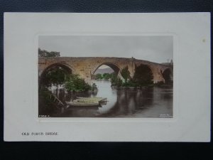 Scotland Stirling THE OLD FORTH BRIDGE - Old RP Postcard by Rotary P568E