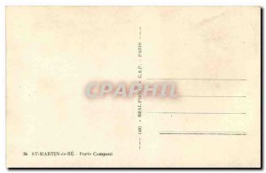 Modern Postcard St Martin de Re Door Campani
