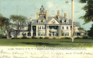 Residence of Mr. H.H. Rogers - Fairhaven, Massachusetts MA