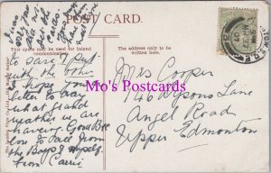 Genealogy Postcard - Cooper, 146 Dysons Lane, Upper Edmonton, London GL2251